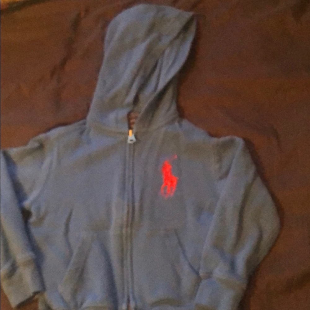 Big Pony Polo Ralph Lauren full zip hoodie